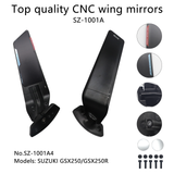 Stealth Mirrors Wind Wing Rear View Mirrors  For SUZUKI GSX250R  GSX250
